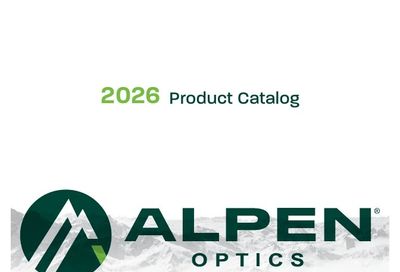 Alpen Optics Product Catalog Weekly Ad January 1 - December 31, 2026