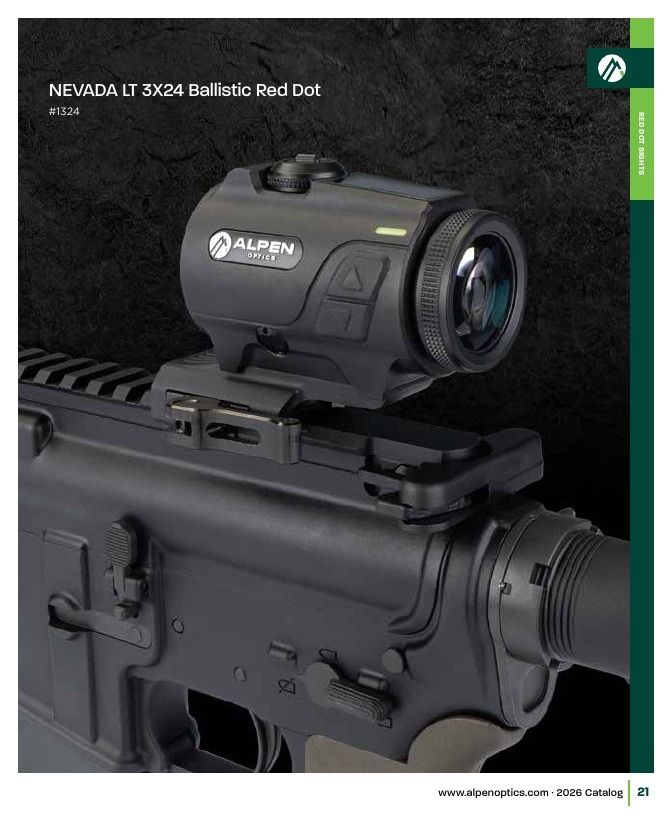 Alpen Optics Product Catalog Weekly Ad January 1 - December 31, 2026