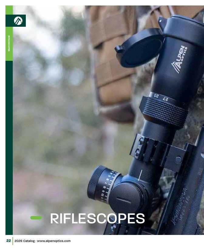 Alpen Optics Product Catalog Weekly Ad January 1 - December 31, 2026