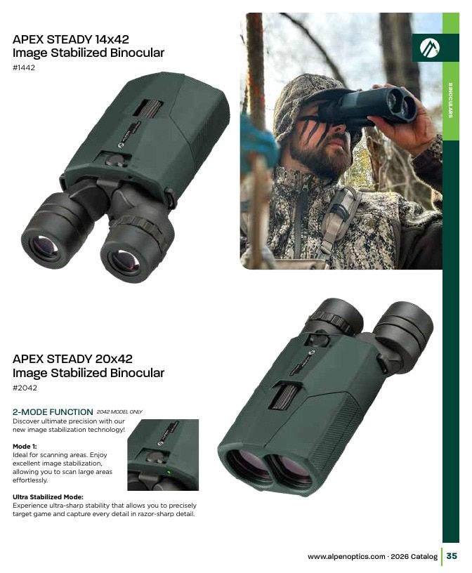 Alpen Optics Product Catalog Weekly Ad January 1 - December 31, 2026