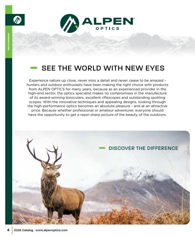 Alpen Optics Product Catalog Weekly Ad January 1 - December 31, 2026