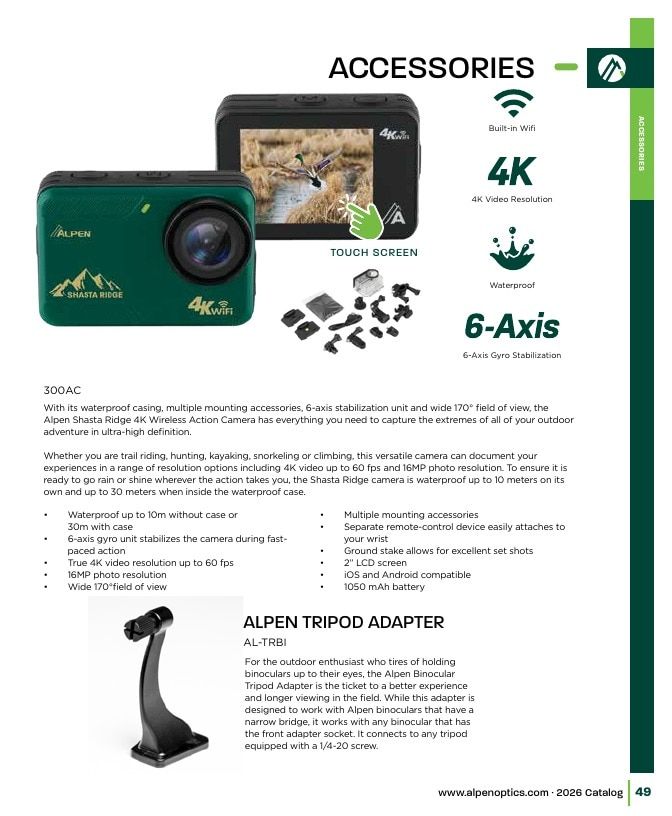 Alpen Optics Product Catalog Weekly Ad January 1 - December 31, 2026