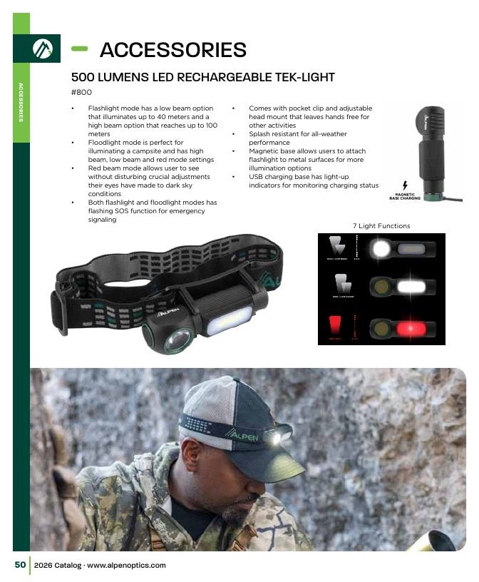 Alpen Optics Product Catalog Weekly Ad January 1 - December 31, 2026