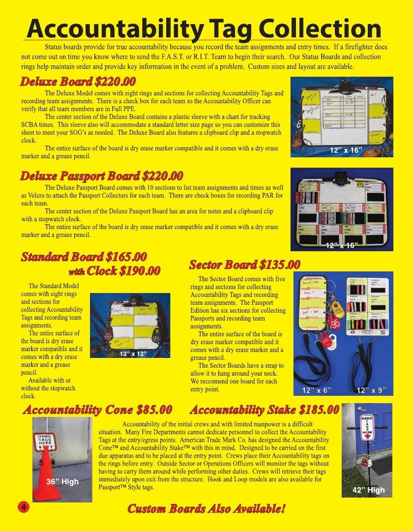 American Trade Mark Public Safety Products Catalog Weekly Ad January 1 - December 31, 2026