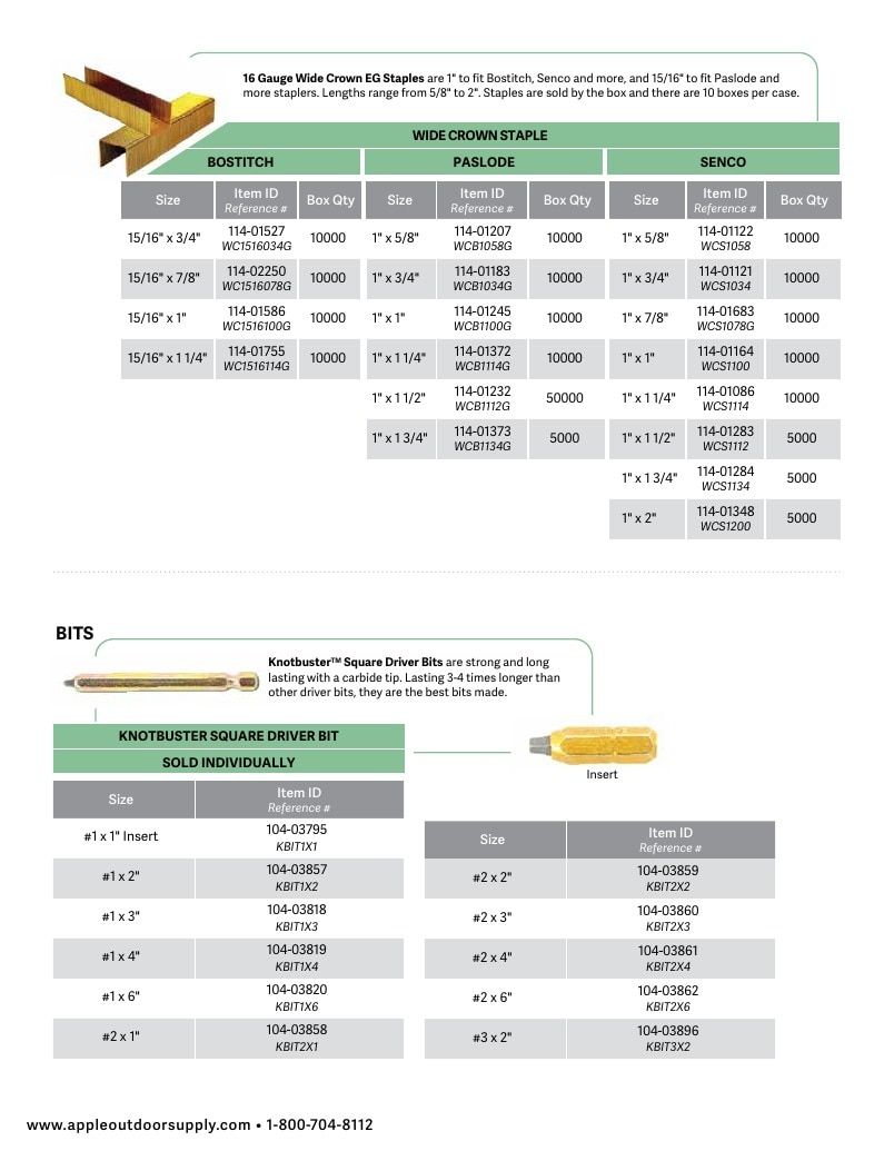 Apple Outdoor Supply Outdoor Building and Furniture Catalog Weekly Ad January 1 - December 31, 2026