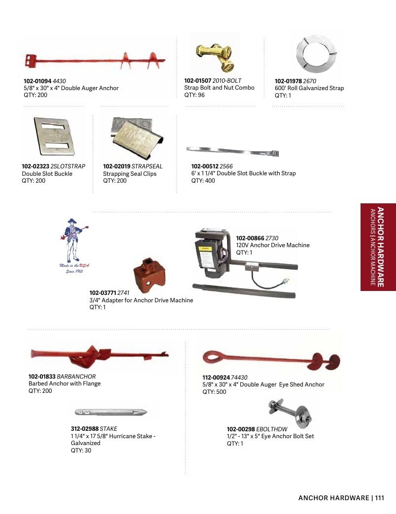 Apple Outdoor Supply Outdoor Building and Furniture Catalog Weekly Ad January 1 - December 31, 2026