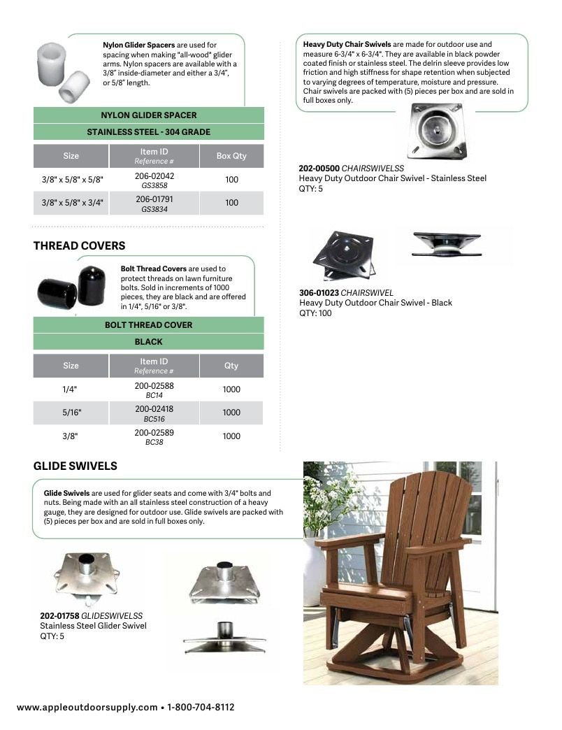 Apple Outdoor Supply Outdoor Building and Furniture Catalog Weekly Ad January 1 - December 31, 2026