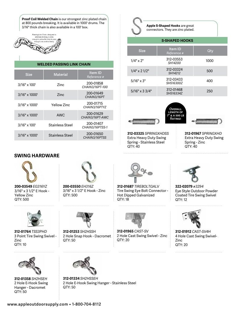 Apple Outdoor Supply Outdoor Building and Furniture Catalog Weekly Ad January 1 - December 31, 2026