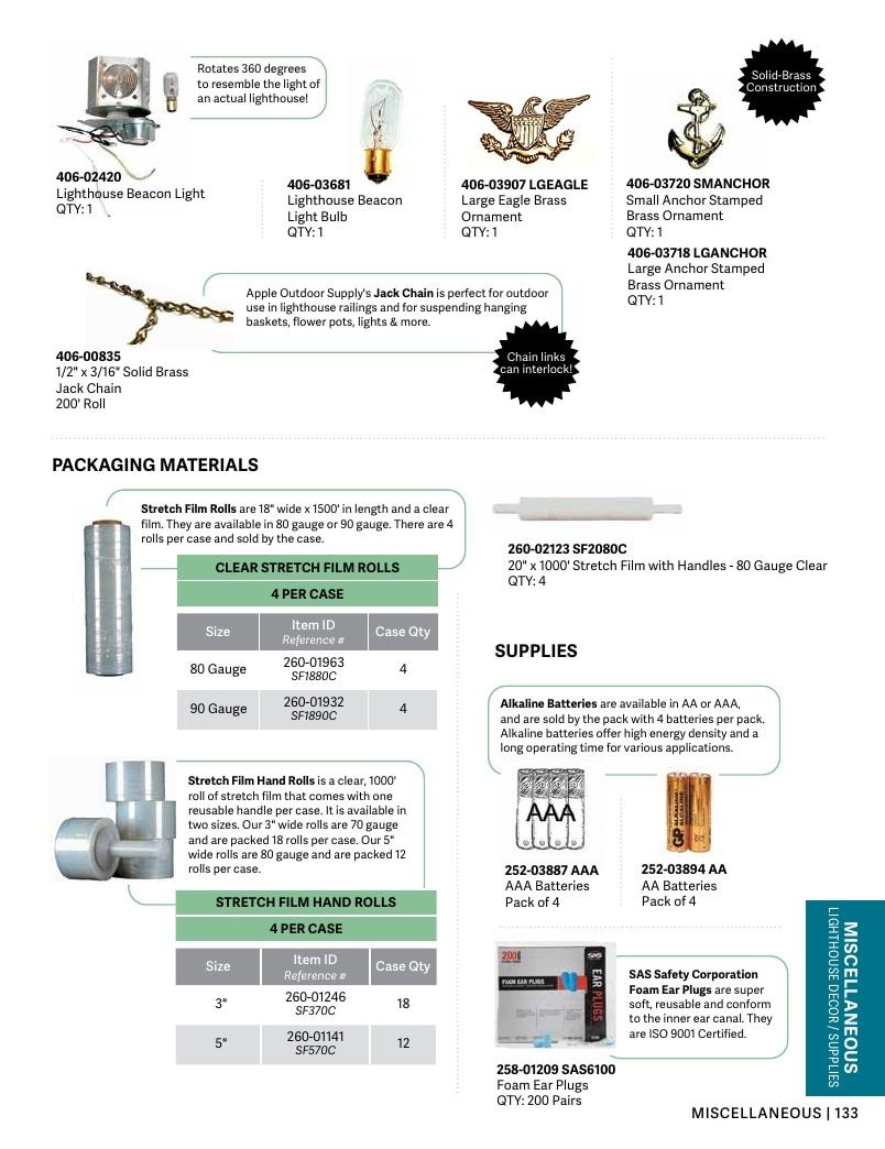 Apple Outdoor Supply Outdoor Building and Furniture Catalog Weekly Ad January 1 - December 31, 2026