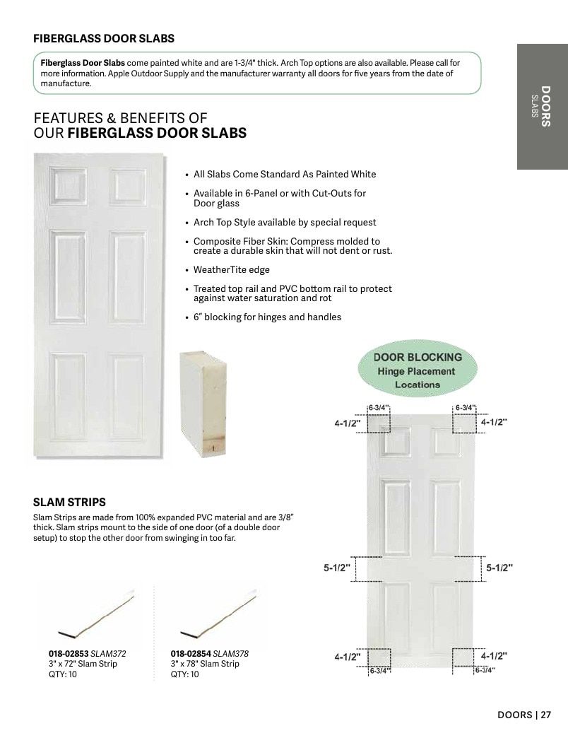 Apple Outdoor Supply Outdoor Building and Furniture Catalog Weekly Ad January 1 - December 31, 2026