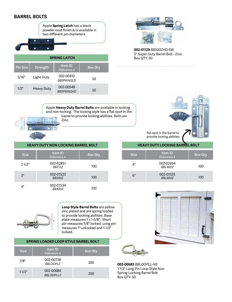 Apple Outdoor Supply Outdoor Building and Furniture Catalog Weekly Ad January 1 - December 31, 2026