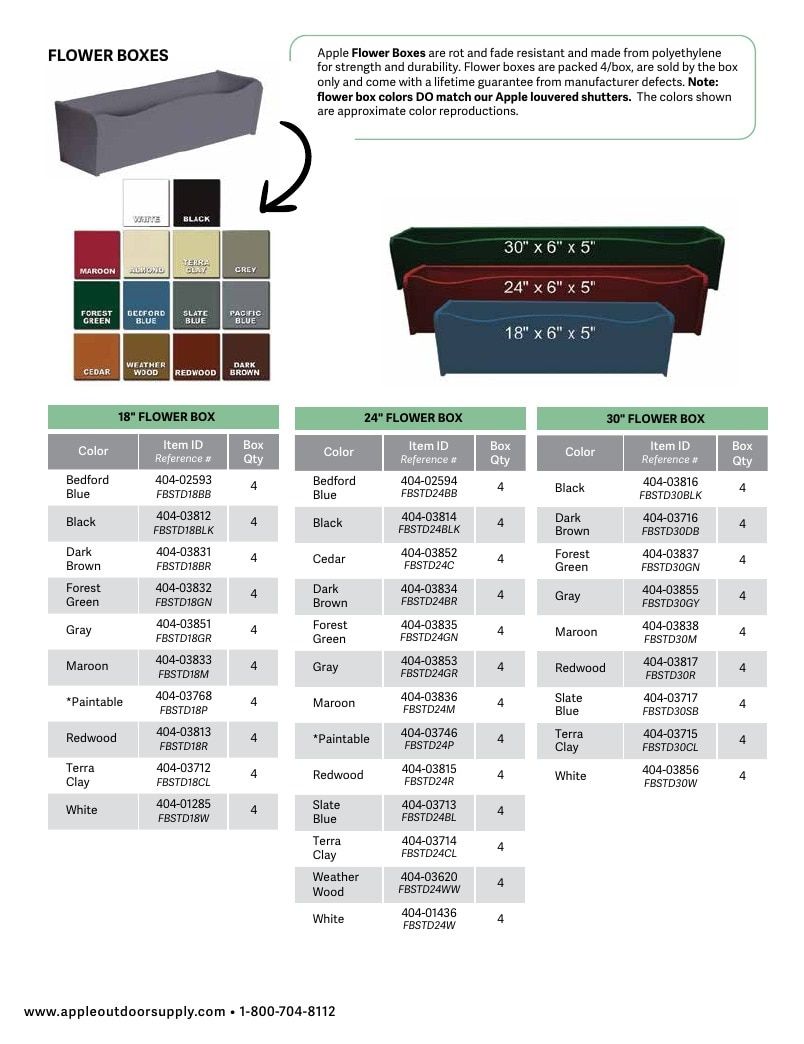 Apple Outdoor Supply Outdoor Building and Furniture Catalog Weekly Ad January 1 - December 31, 2026