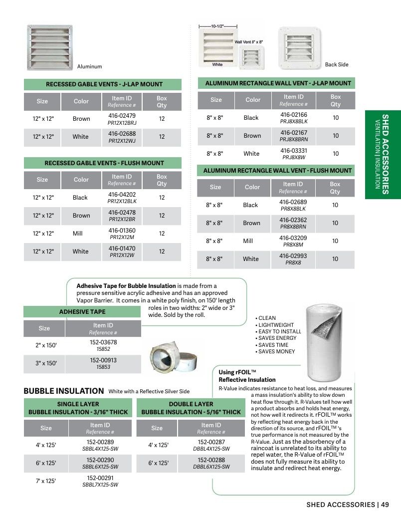 Apple Outdoor Supply Outdoor Building and Furniture Catalog Weekly Ad January 1 - December 31, 2026