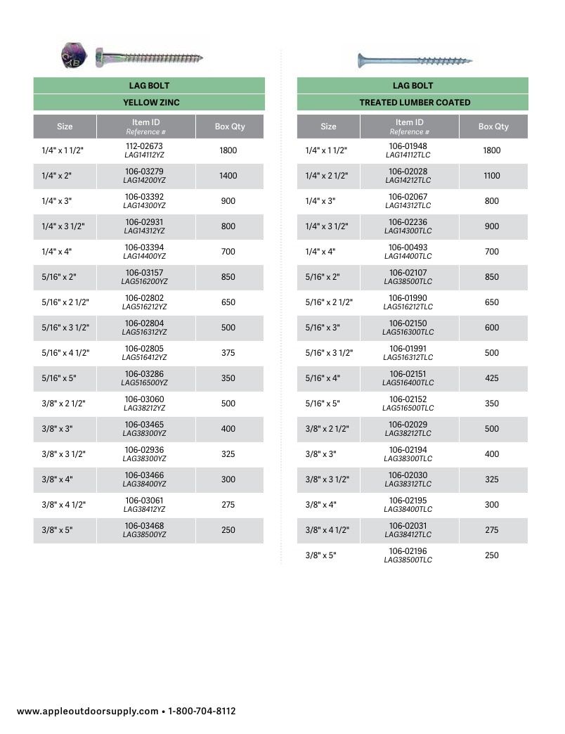 Apple Outdoor Supply Outdoor Building and Furniture Catalog Weekly Ad January 1 - December 31, 2026