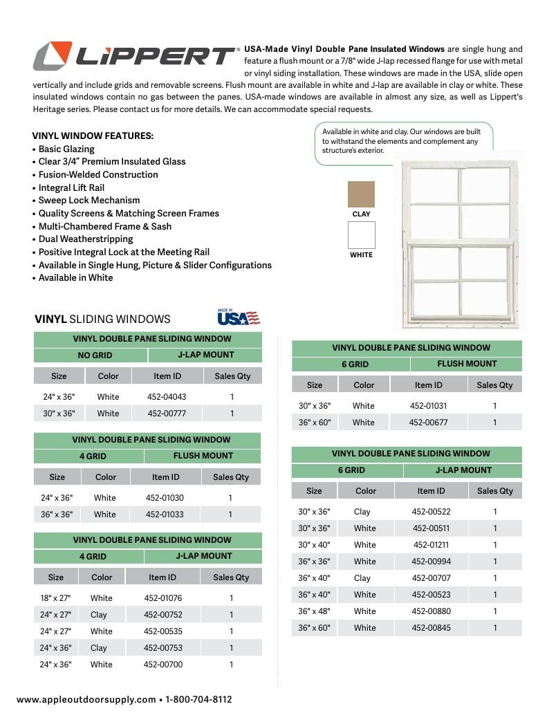 Apple Outdoor Supply Outdoor Building and Furniture Catalog Weekly Ad January 1 - December 31, 2026