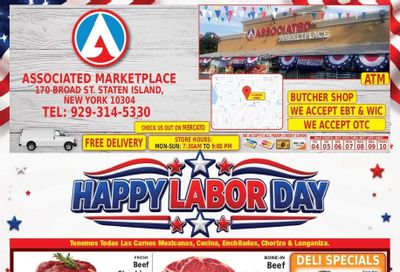 Associated Supermarkets (Edison Area, NJ) Weekly Ad August 28 - September 3, 2026