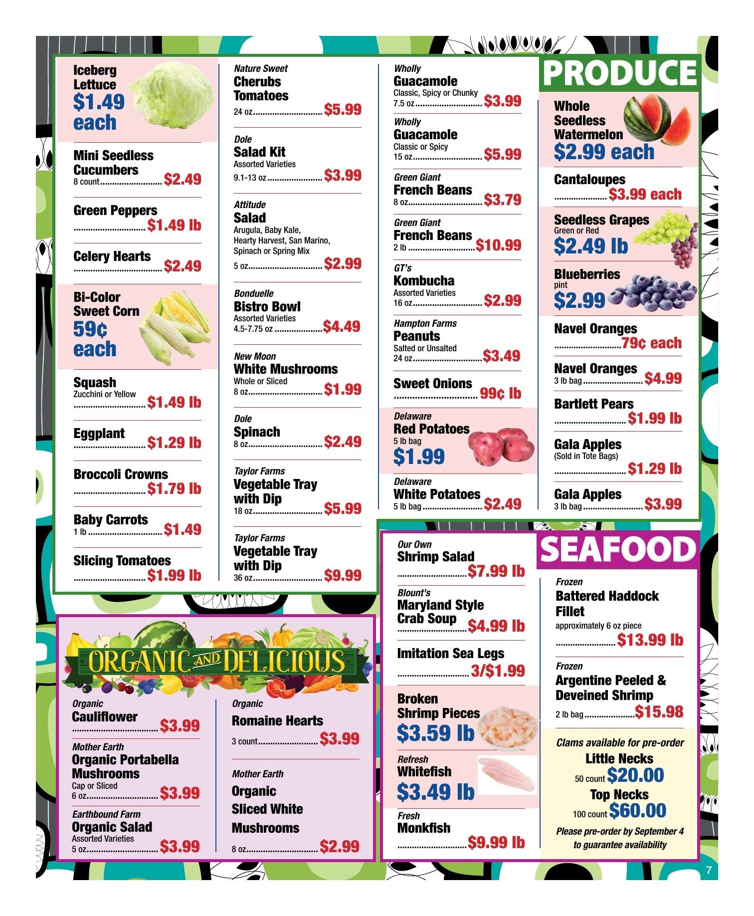 Weaver Markets Weekly Ad August 31 - September 5, 2026
