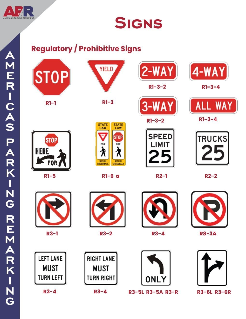America's Parking Remarking Traffic Safety Catalog Weekly Ad January 1 - December 31, 2026