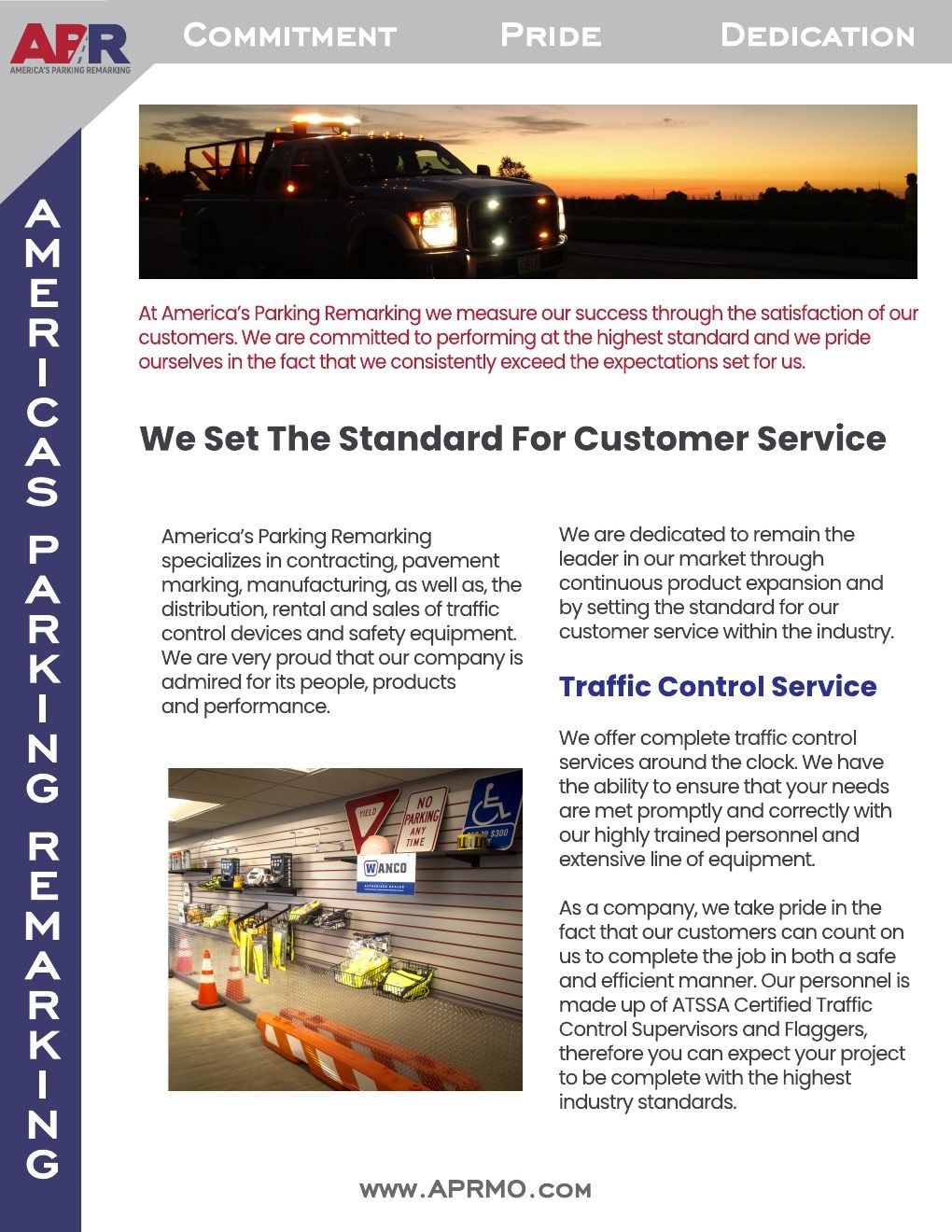 America's Parking Remarking Traffic Safety Catalog Weekly Ad January 1 - December 31, 2026