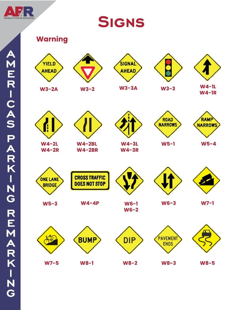 America's Parking Remarking Traffic Safety Catalog Weekly Ad January 1 - December 31, 2026