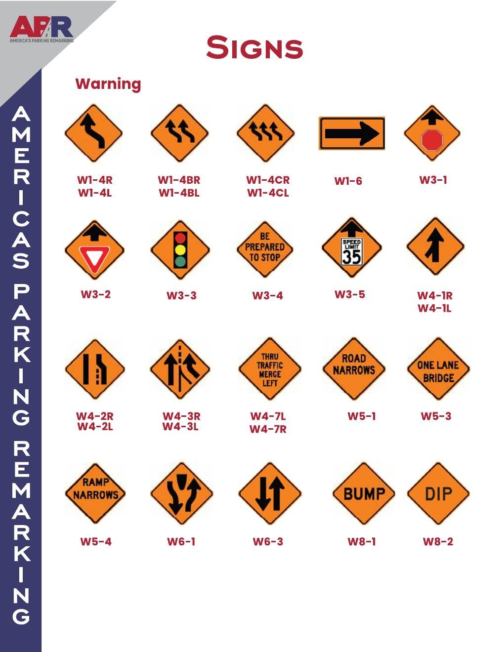 America's Parking Remarking Traffic Safety Catalog Weekly Ad January 1 - December 31, 2026