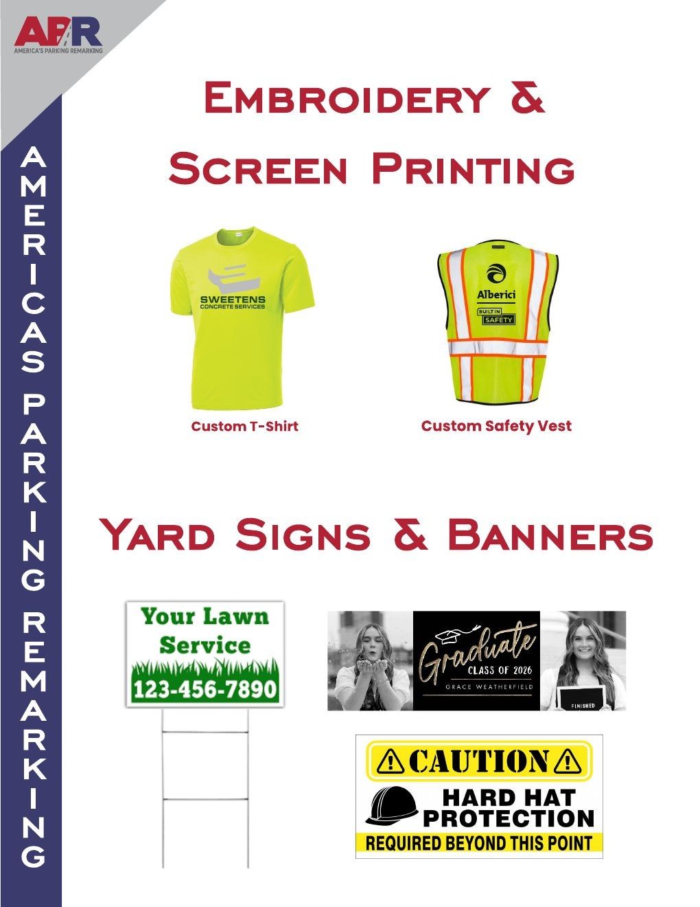 America's Parking Remarking Traffic Safety Catalog Weekly Ad January 1 - December 31, 2026
