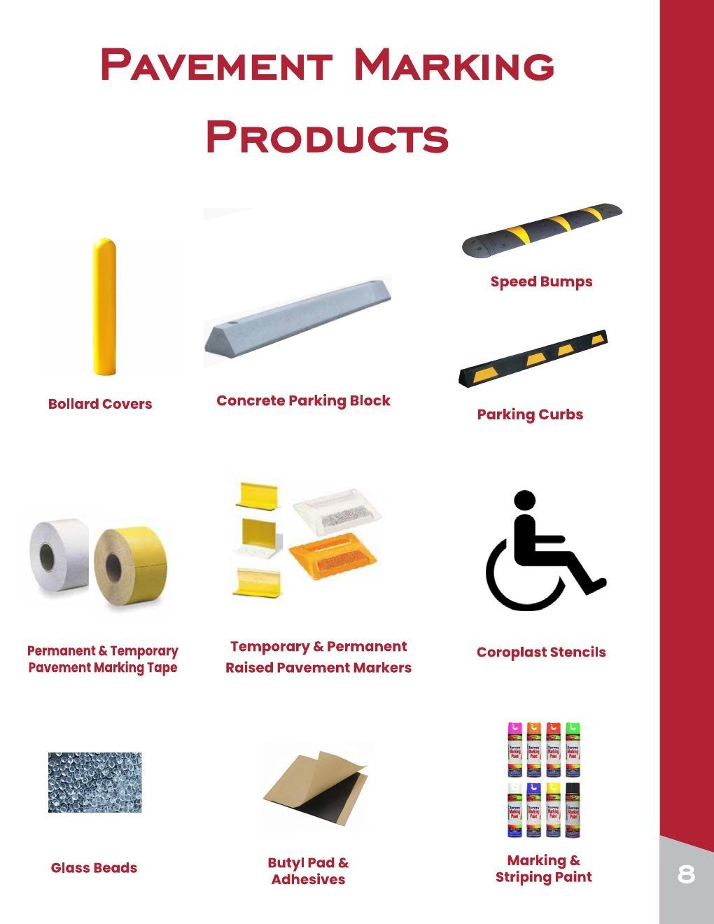 America's Parking Remarking Traffic Safety Catalog Weekly Ad January 1 - December 31, 2026