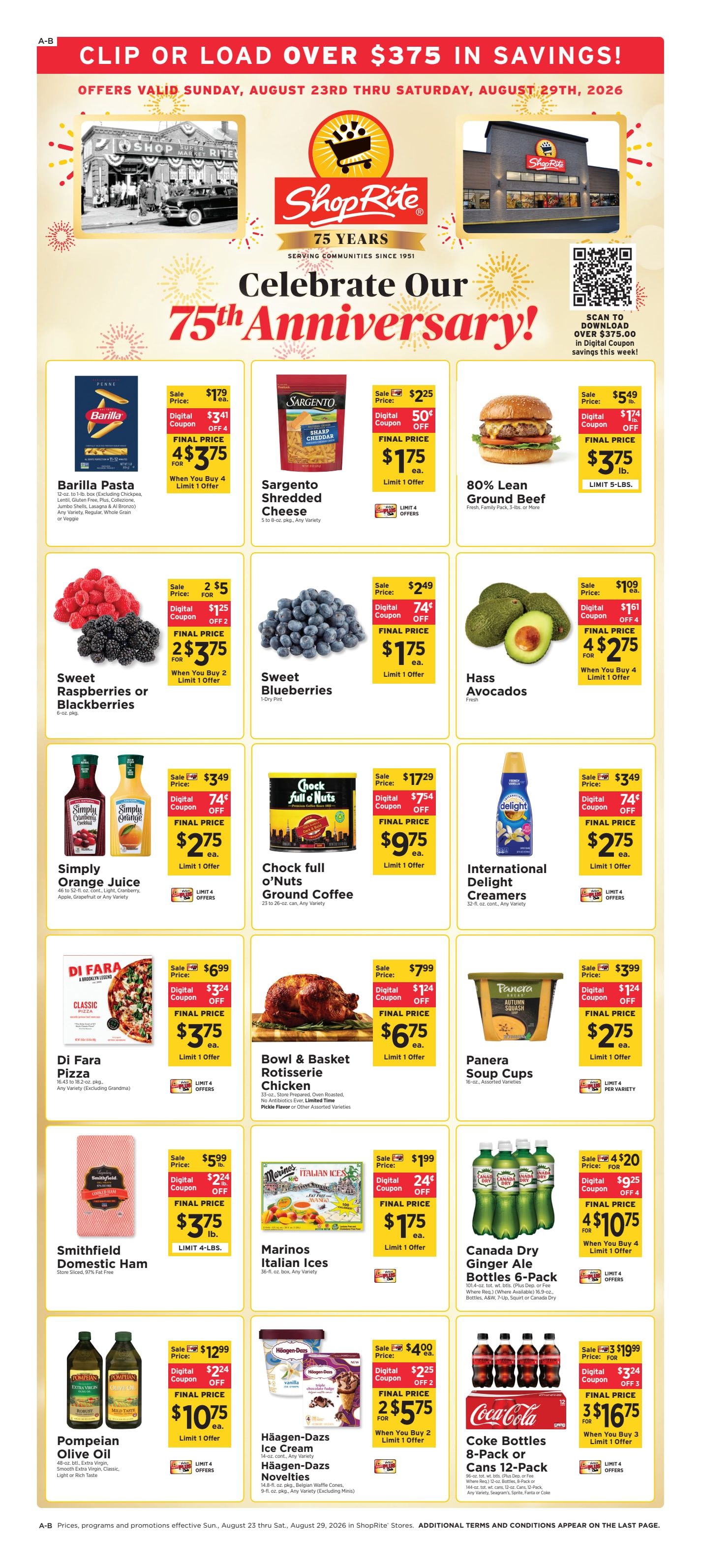 ShopRite (949 Beards Hill Rd, Aberdeen, MD) Weekly Ad August 28 - September 3, 2026