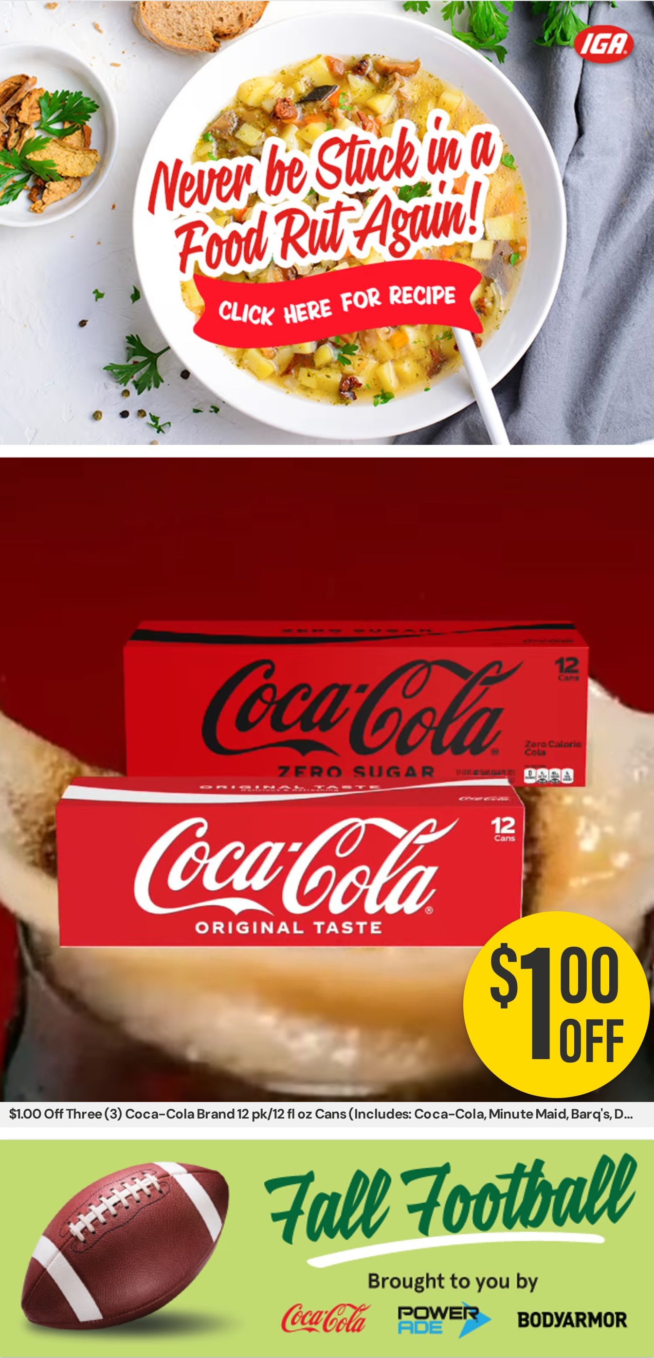 Adam's IGA Weekly Ad August 28 - September 3, 2026