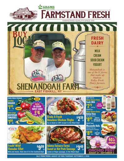 Adams Fairacre Farms Weekly Ad August 28 - September 3, 2026