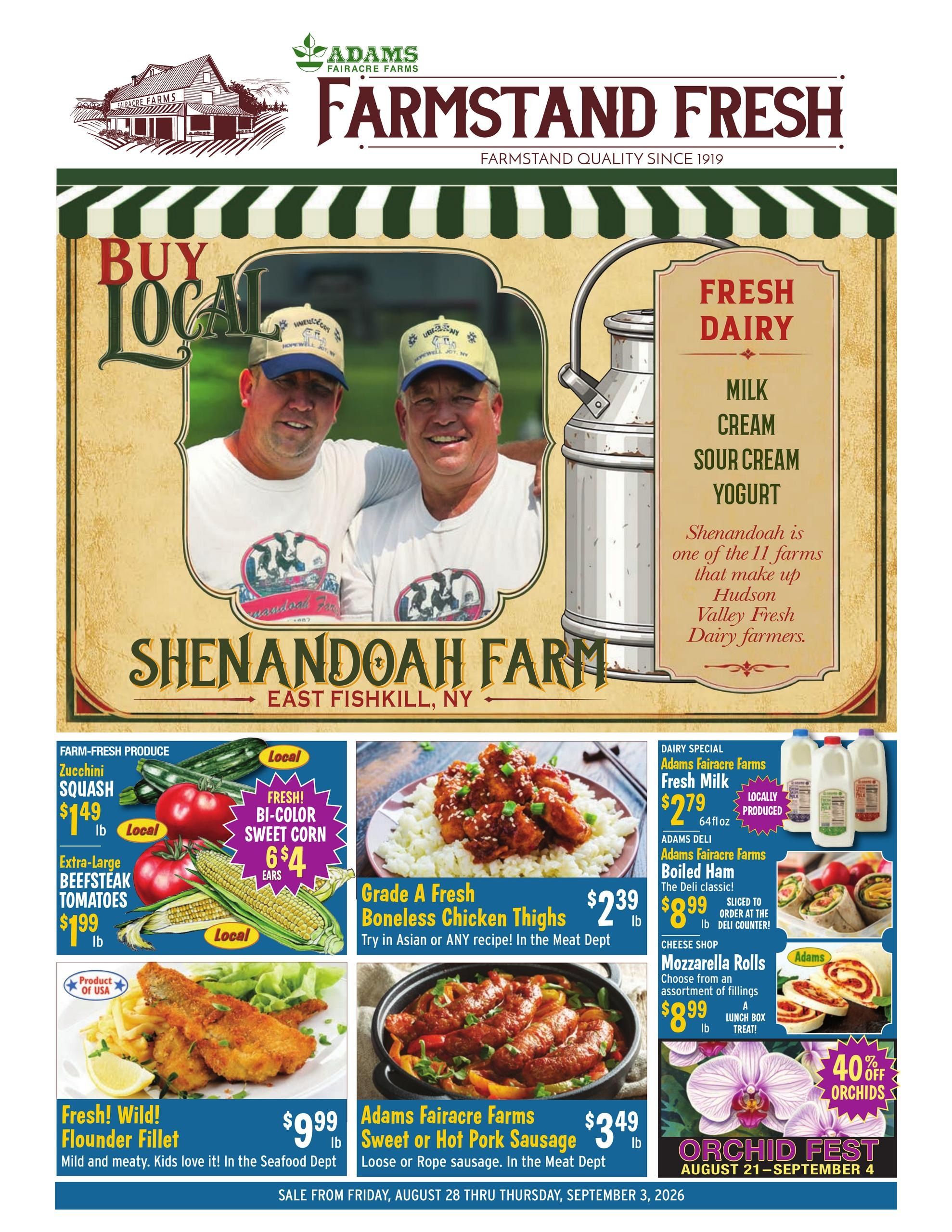 Adams Fairacre Farms Weekly Ad August 28 - September 3, 2026
