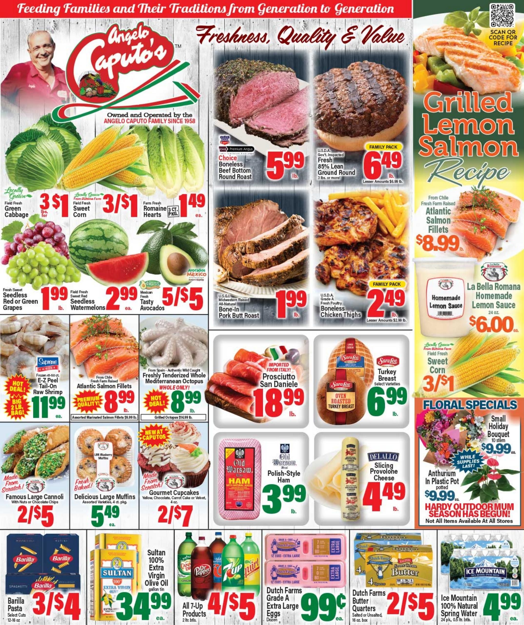 Angelo Caputo's Fresh Market (Aurora Area, IL) Weekly Ad August 26 - September 1, 2026