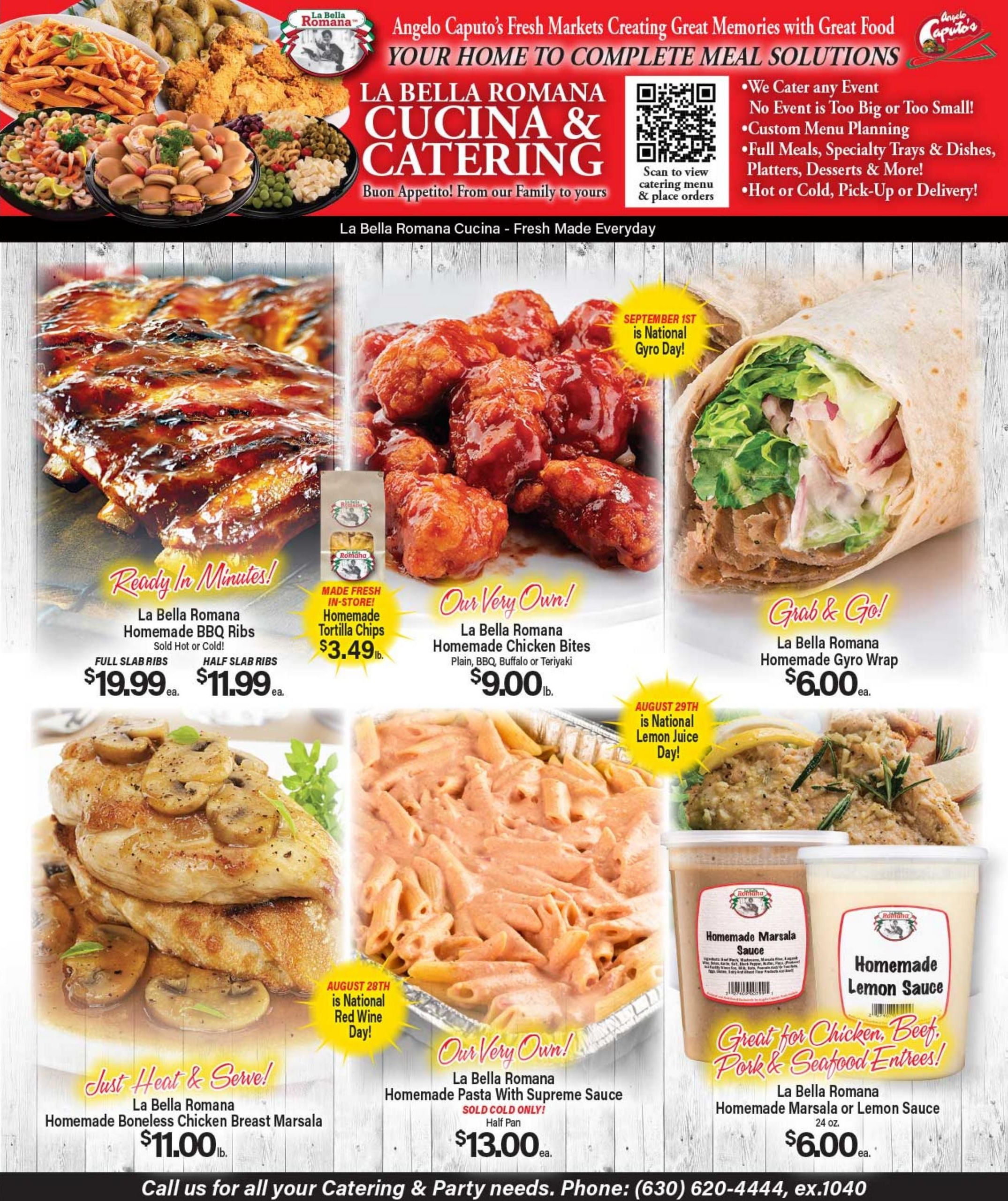 Angelo Caputo's Fresh Market (Aurora Area, IL) Weekly Ad August 26 - September 1, 2026