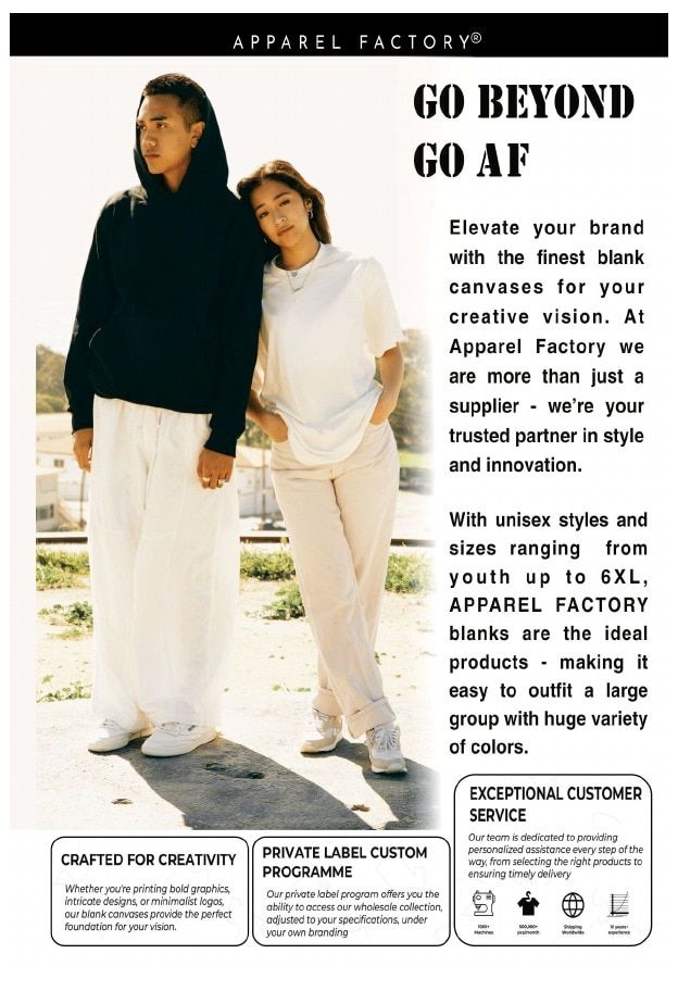 Apparel Factory Apparel Catalog Weekly Ad January 1 - December 31, 2026