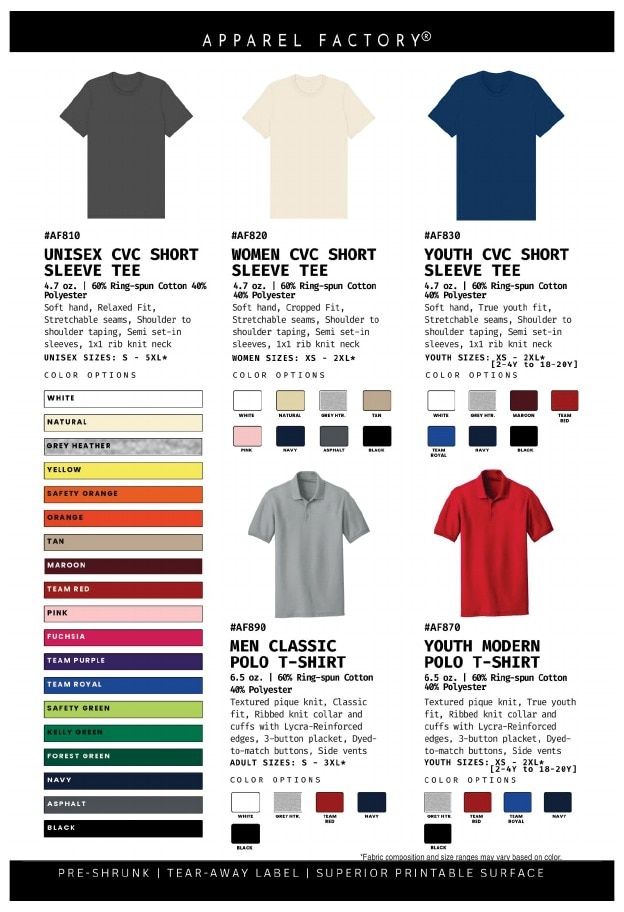 Apparel Factory Apparel Catalog Weekly Ad January 1 - December 31, 2026