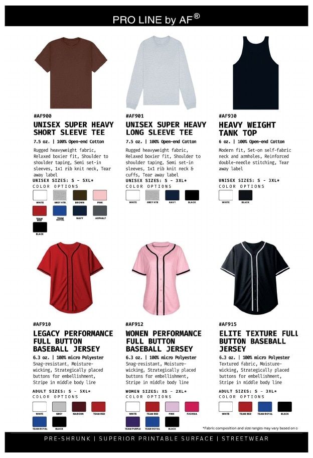 Apparel Factory Apparel Catalog Weekly Ad January 1 - December 31, 2026