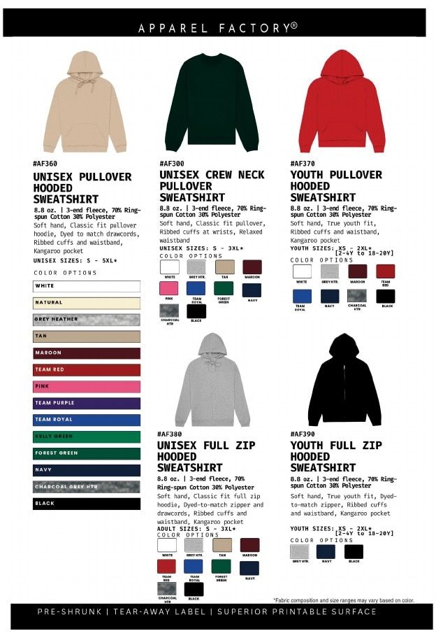 Apparel Factory Apparel Catalog Weekly Ad January 1 - December 31, 2026