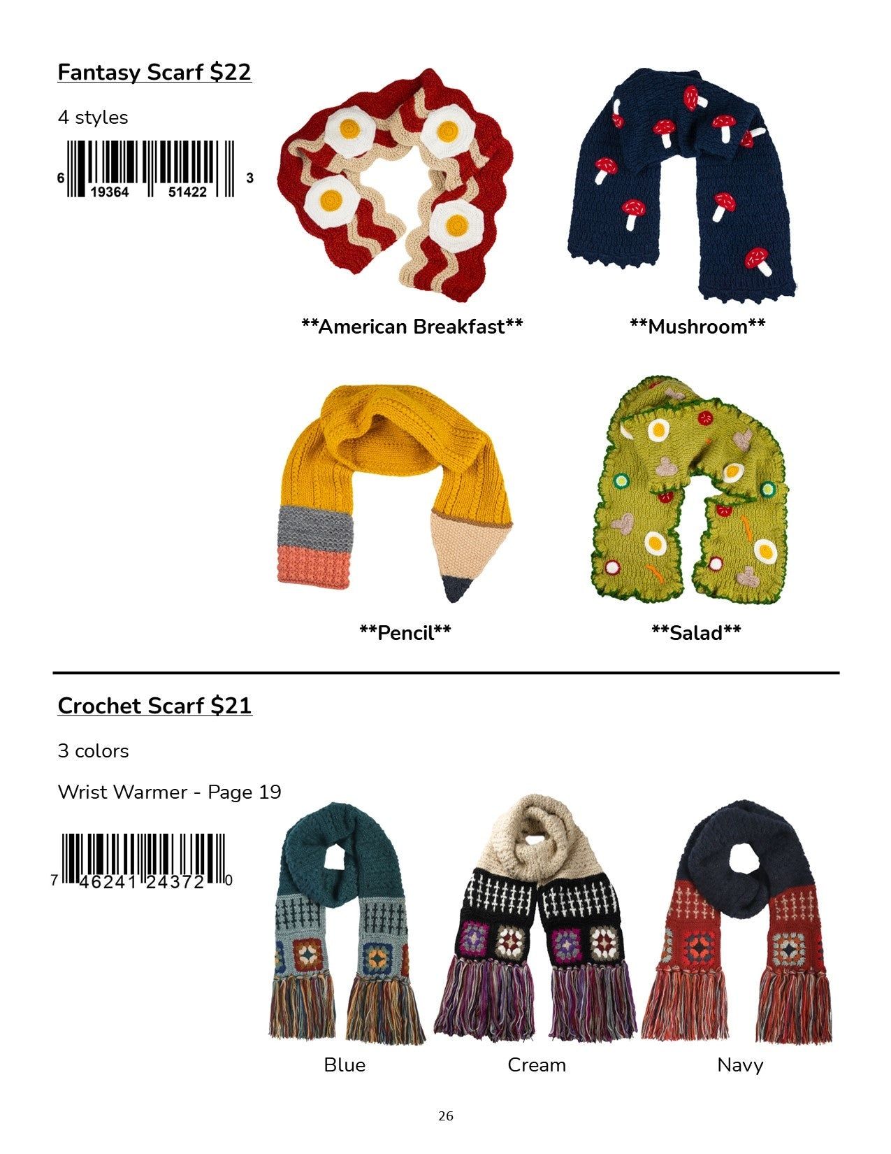 Andes Gifts Wholesale Gift Catalog Weekly Ad January 1 - December 31, 2026