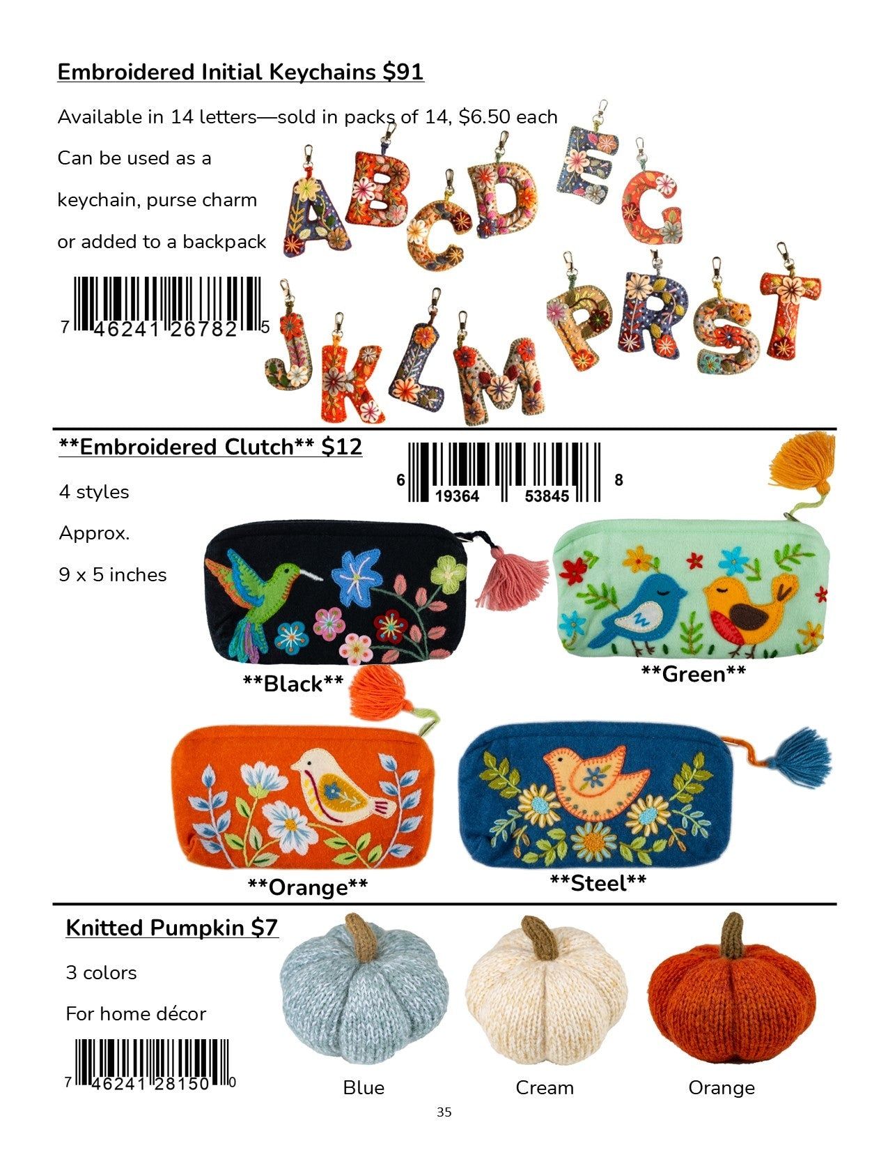 Andes Gifts Wholesale Gift Catalog Weekly Ad January 1 - December 31, 2026