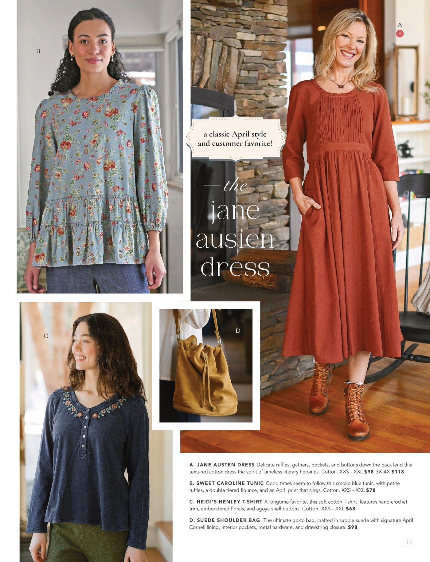 April Cornell Fall Winter Catalog Weekly Ad August 28, 2026 - January 31, 2027