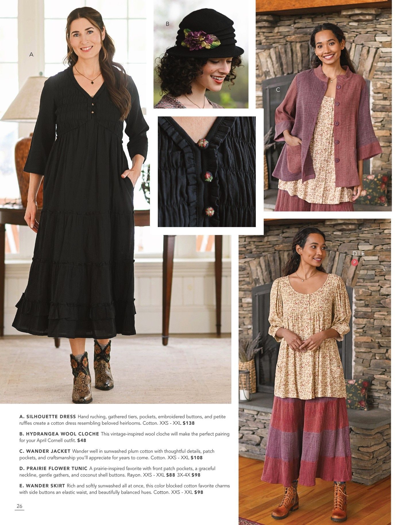 April Cornell Fall Winter Catalog Weekly Ad August 28, 2026 - January 31, 2027