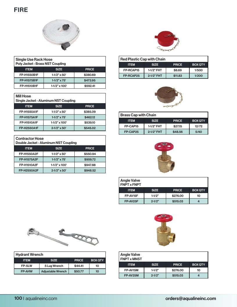 Aqualine Pool Products Catalog Weekly Ad January 1 - December 31, 2026