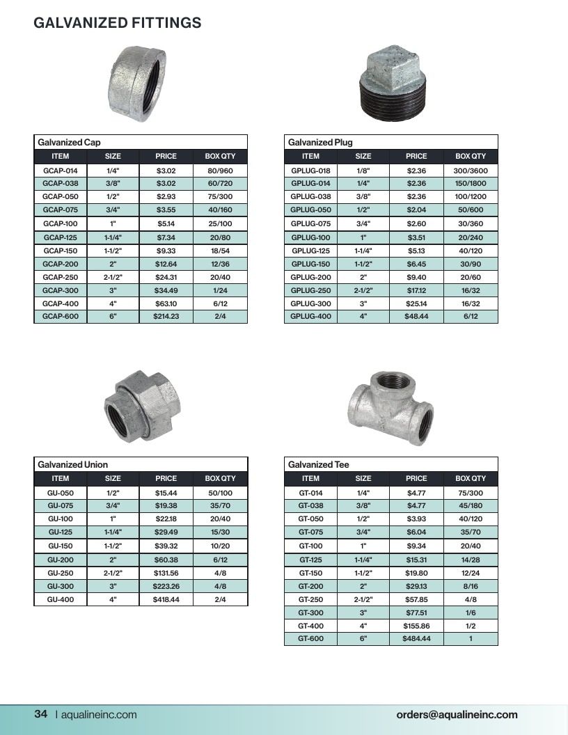 Aqualine Pool Products Catalog Weekly Ad January 1 - December 31, 2026