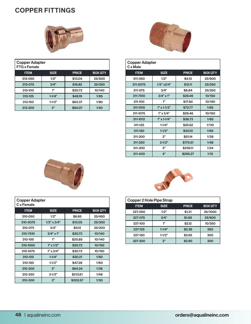 Aqualine Pool Products Catalog Weekly Ad January 1 - December 31, 2026