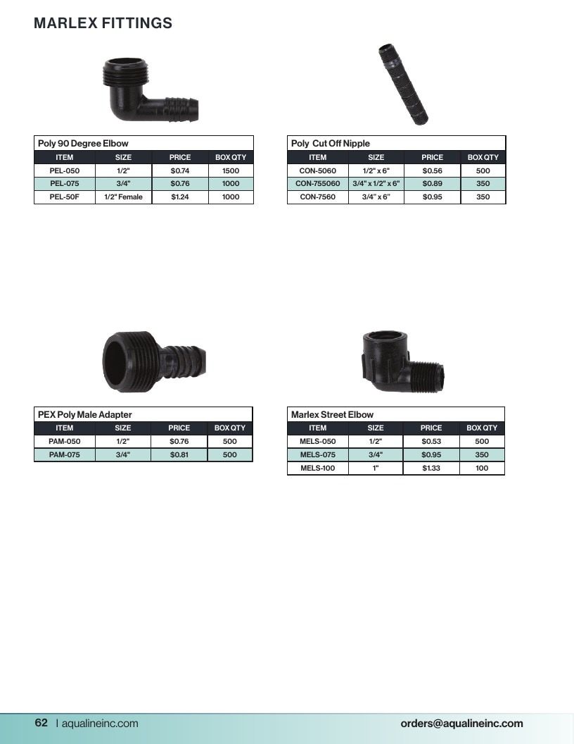Aqualine Pool Products Catalog Weekly Ad January 1 - December 31, 2026