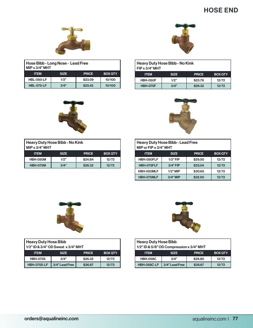Aqualine Pool Products Catalog Weekly Ad January 1 - December 31, 2026