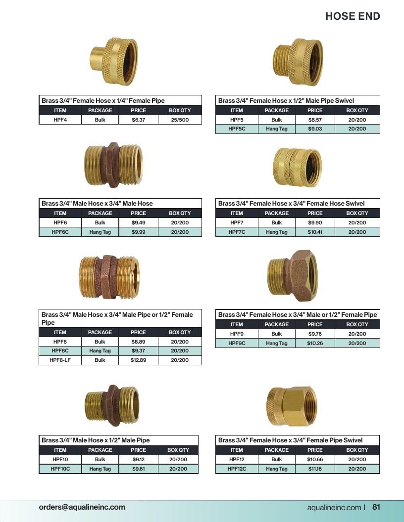 Aqualine Pool Products Catalog Weekly Ad January 1 - December 31, 2026