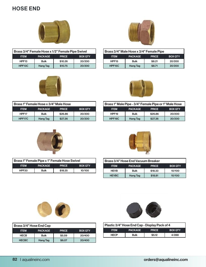 Aqualine Pool Products Catalog Weekly Ad January 1 - December 31, 2026