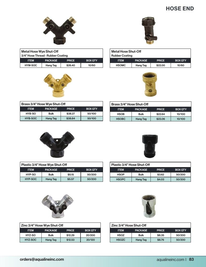 Aqualine Pool Products Catalog Weekly Ad January 1 - December 31, 2026