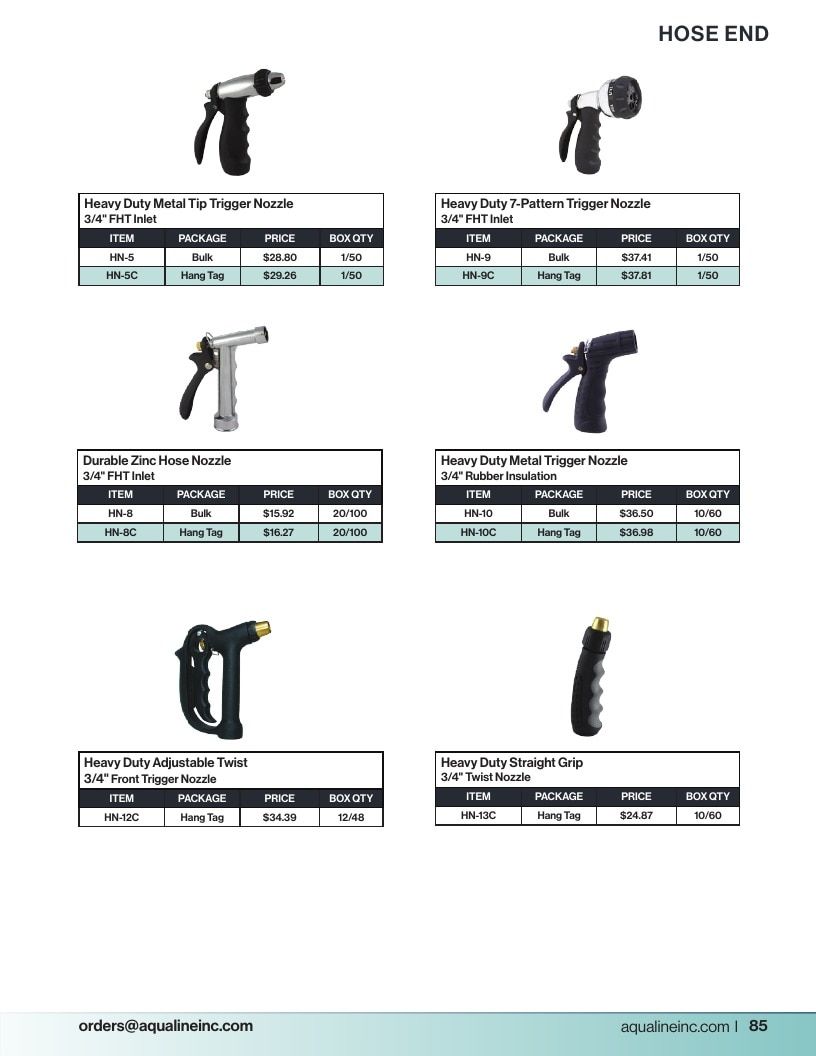 Aqualine Pool Products Catalog Weekly Ad January 1 - December 31, 2026